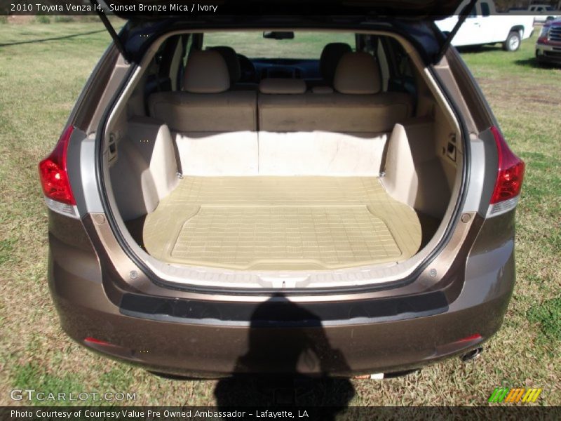 Sunset Bronze Mica / Ivory 2010 Toyota Venza I4