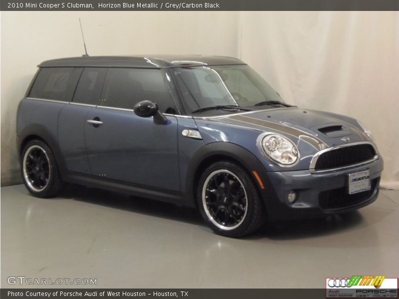 Horizon Blue Metallic / Grey/Carbon Black 2010 Mini Cooper S Clubman