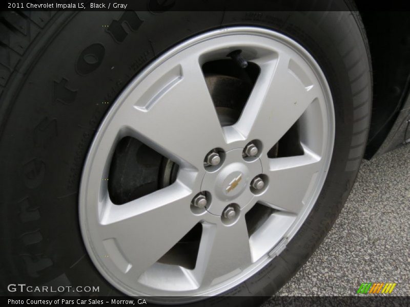 Black / Gray 2011 Chevrolet Impala LS