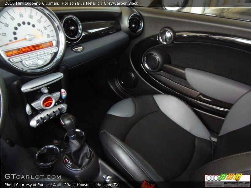 Horizon Blue Metallic / Grey/Carbon Black 2010 Mini Cooper S Clubman