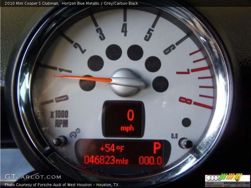 Horizon Blue Metallic / Grey/Carbon Black 2010 Mini Cooper S Clubman