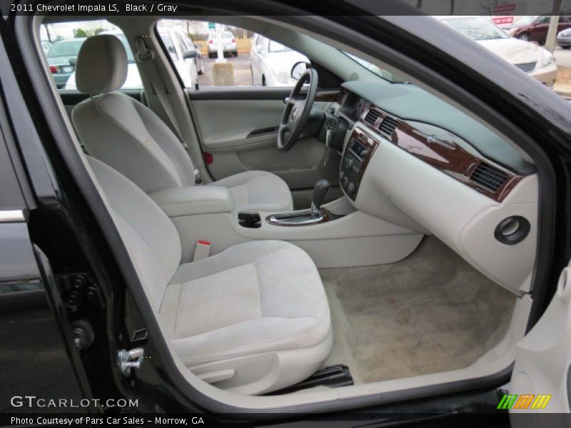 Black / Gray 2011 Chevrolet Impala LS