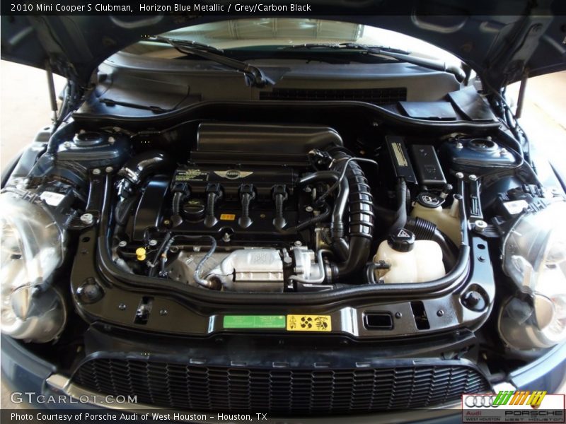 Horizon Blue Metallic / Grey/Carbon Black 2010 Mini Cooper S Clubman