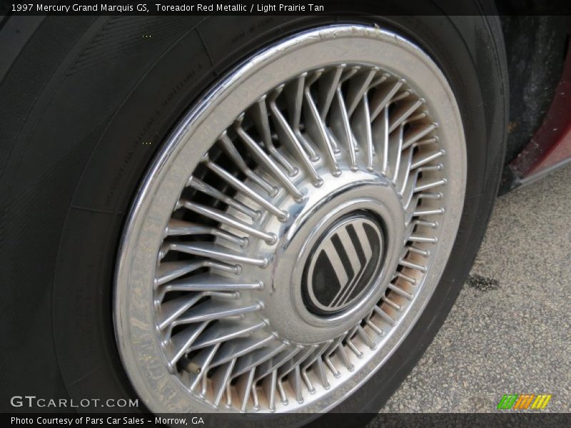 Toreador Red Metallic / Light Prairie Tan 1997 Mercury Grand Marquis GS