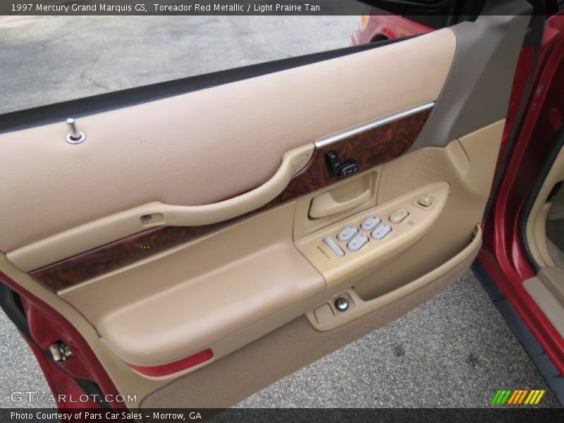 Toreador Red Metallic / Light Prairie Tan 1997 Mercury Grand Marquis GS