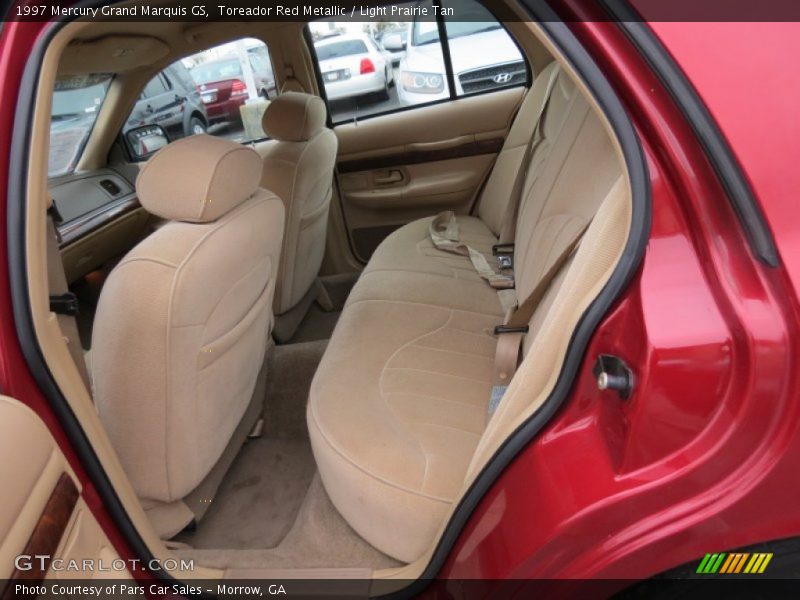 Toreador Red Metallic / Light Prairie Tan 1997 Mercury Grand Marquis GS