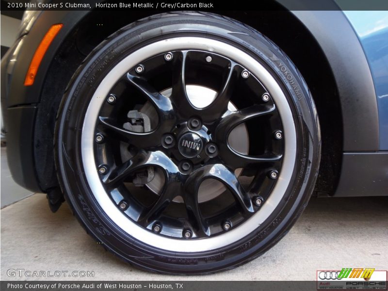 Horizon Blue Metallic / Grey/Carbon Black 2010 Mini Cooper S Clubman