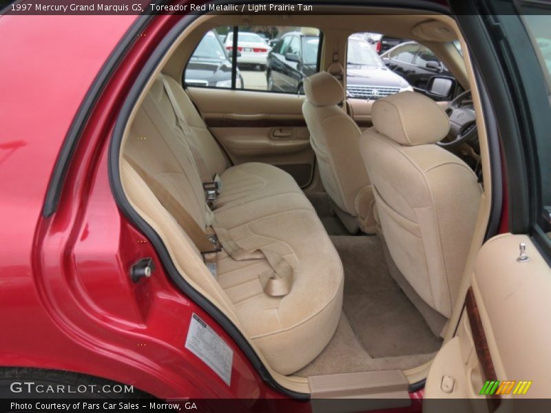 Toreador Red Metallic / Light Prairie Tan 1997 Mercury Grand Marquis GS