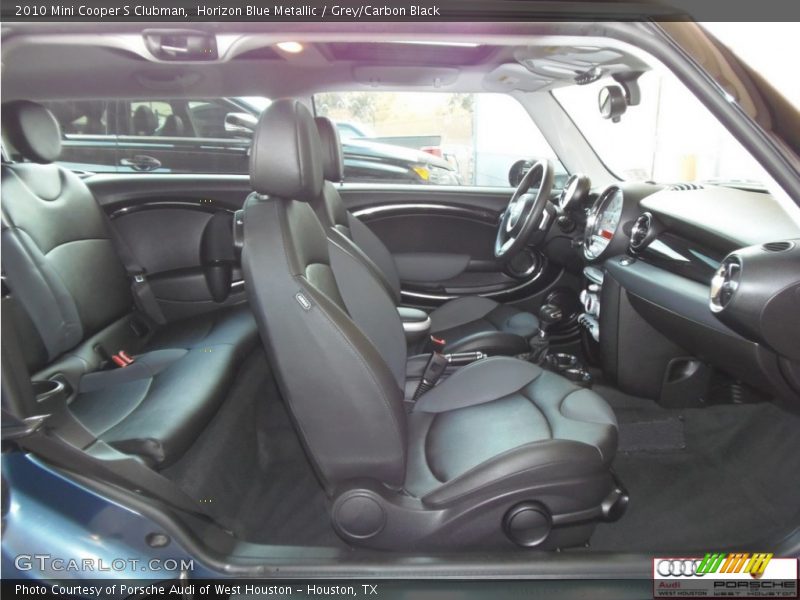 Horizon Blue Metallic / Grey/Carbon Black 2010 Mini Cooper S Clubman