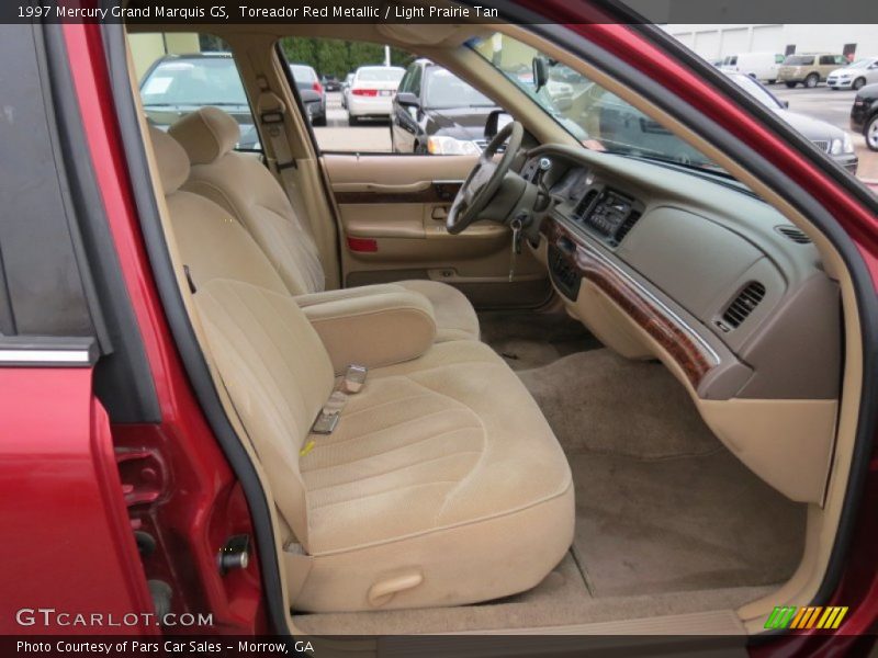 Toreador Red Metallic / Light Prairie Tan 1997 Mercury Grand Marquis GS