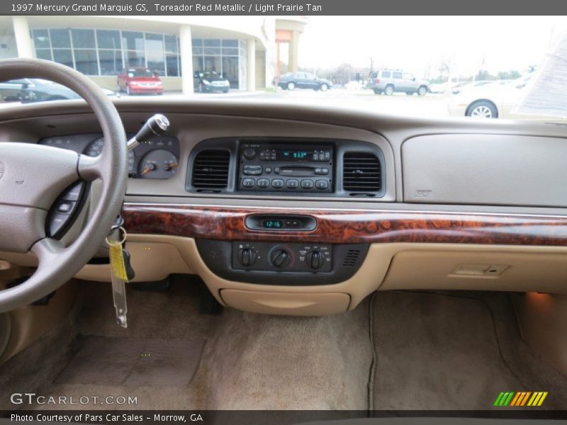 Toreador Red Metallic / Light Prairie Tan 1997 Mercury Grand Marquis GS