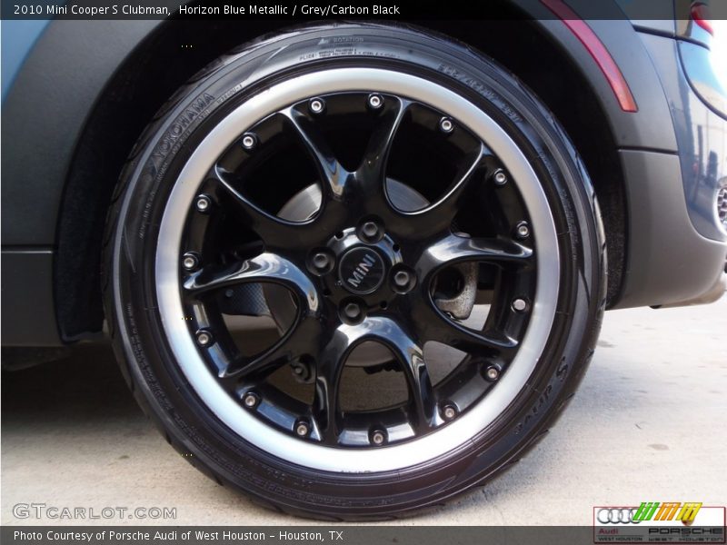Horizon Blue Metallic / Grey/Carbon Black 2010 Mini Cooper S Clubman