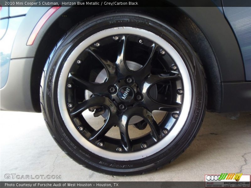 Horizon Blue Metallic / Grey/Carbon Black 2010 Mini Cooper S Clubman