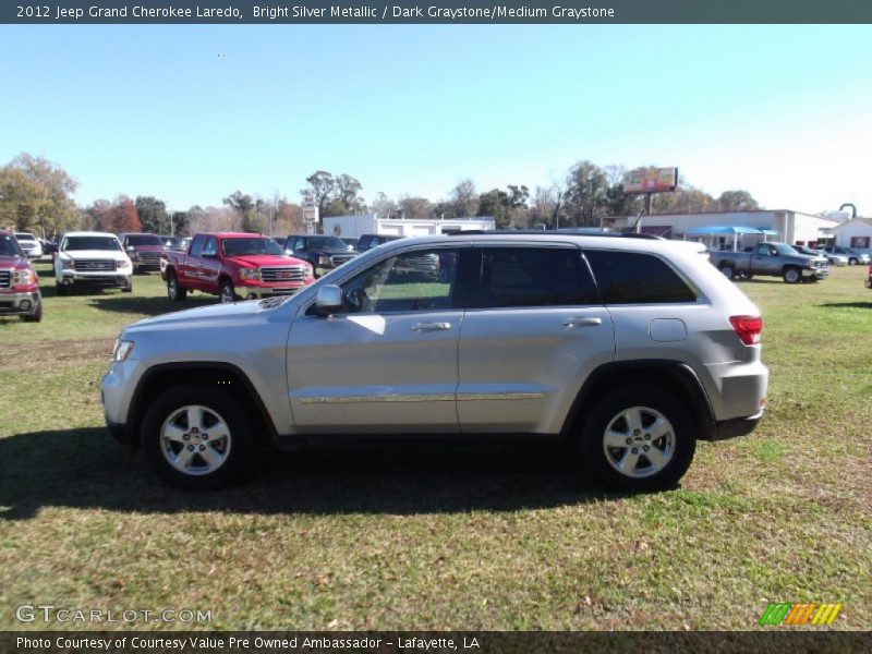 Bright Silver Metallic / Dark Graystone/Medium Graystone 2012 Jeep Grand Cherokee Laredo