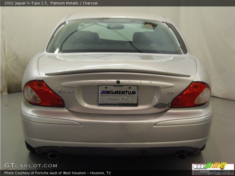 Platinum Metallic / Charcoal 2002 Jaguar X-Type 2.5