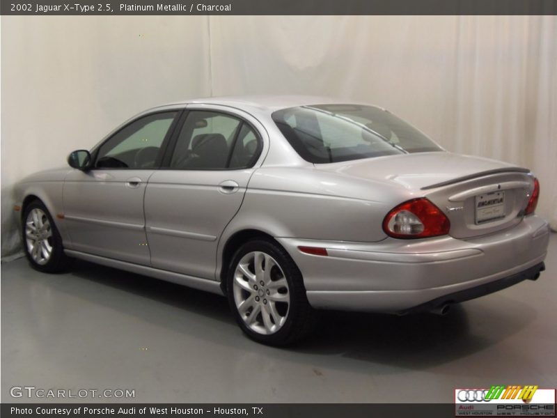 Platinum Metallic / Charcoal 2002 Jaguar X-Type 2.5