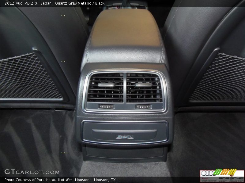 Quartz Gray Metallic / Black 2012 Audi A6 2.0T Sedan