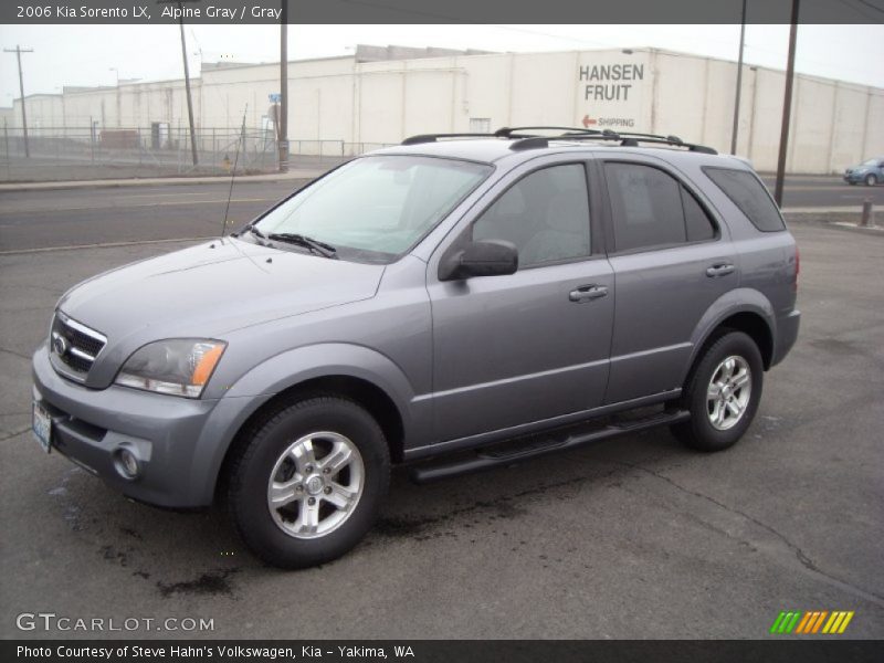 Alpine Gray / Gray 2006 Kia Sorento LX