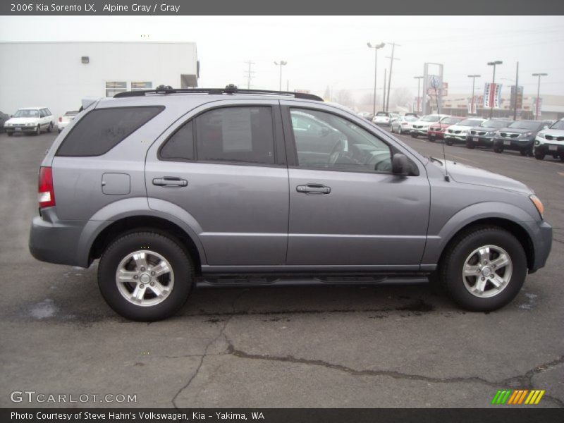 Alpine Gray / Gray 2006 Kia Sorento LX