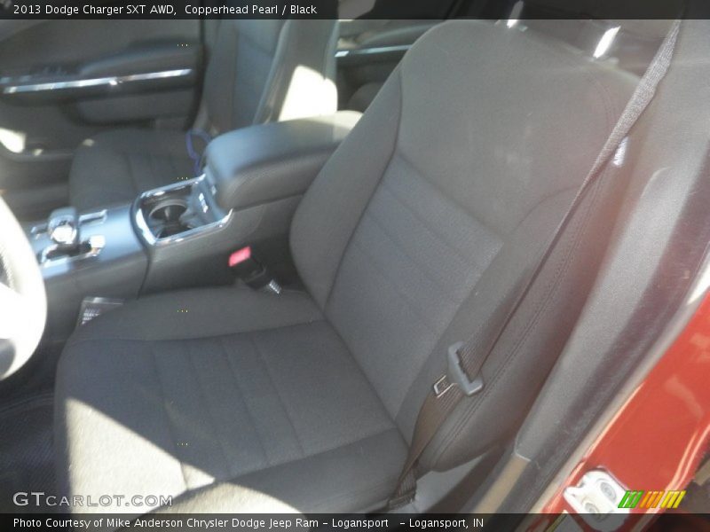 Copperhead Pearl / Black 2013 Dodge Charger SXT AWD