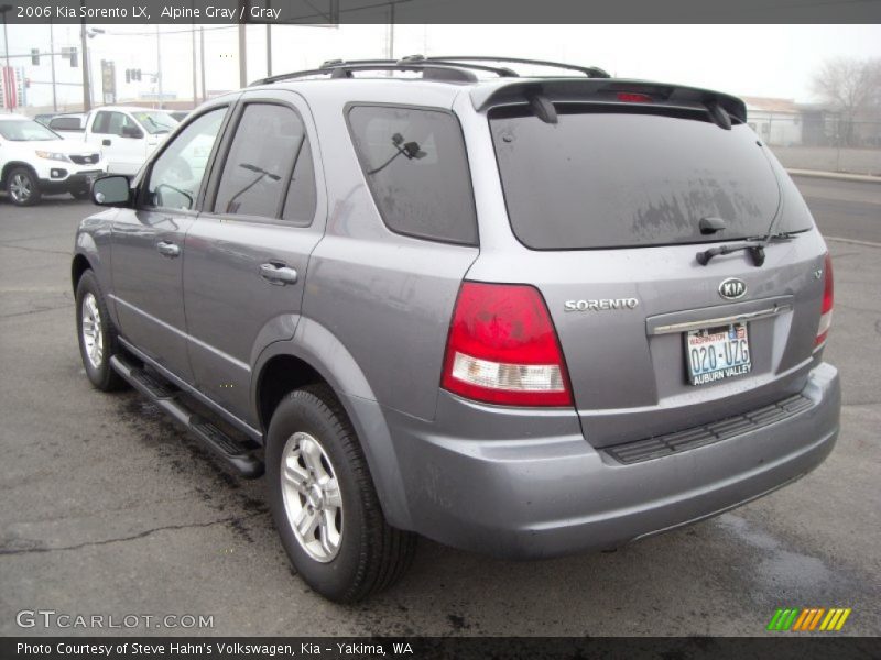 Alpine Gray / Gray 2006 Kia Sorento LX