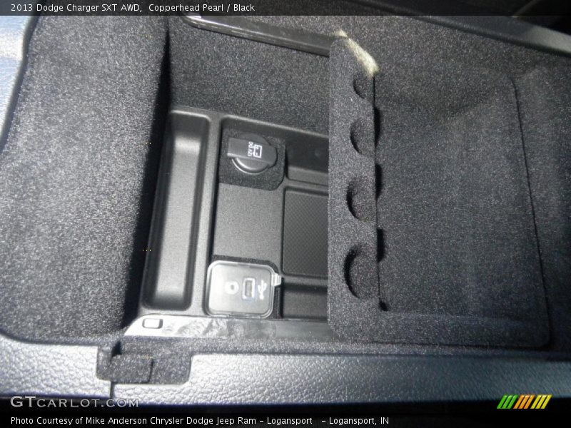 Copperhead Pearl / Black 2013 Dodge Charger SXT AWD