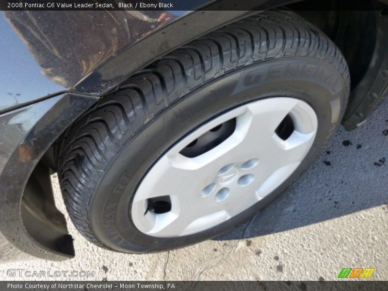 Black / Ebony Black 2008 Pontiac G6 Value Leader Sedan