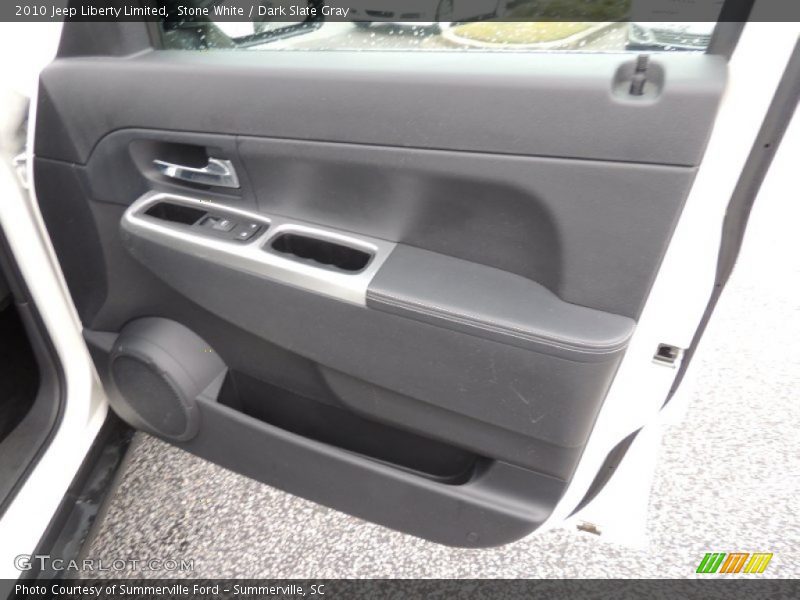 Stone White / Dark Slate Gray 2010 Jeep Liberty Limited