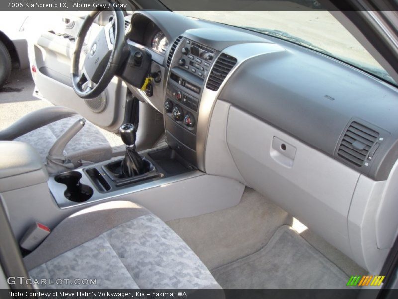 Alpine Gray / Gray 2006 Kia Sorento LX