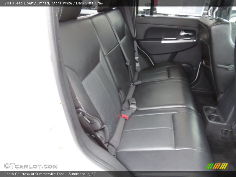 Stone White / Dark Slate Gray 2010 Jeep Liberty Limited