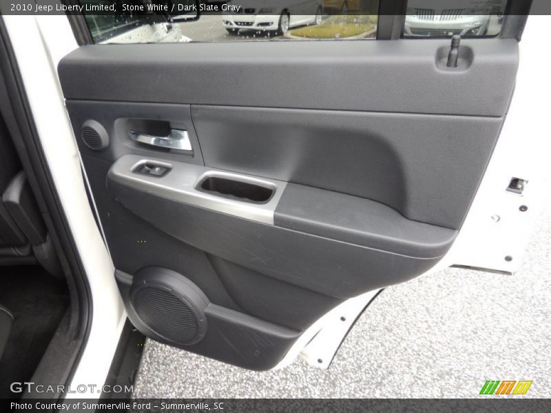 Stone White / Dark Slate Gray 2010 Jeep Liberty Limited