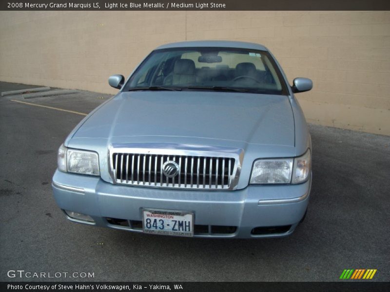 Light Ice Blue Metallic / Medium Light Stone 2008 Mercury Grand Marquis LS