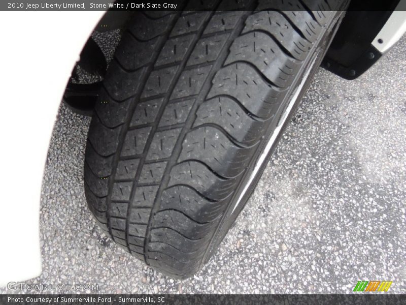 Stone White / Dark Slate Gray 2010 Jeep Liberty Limited