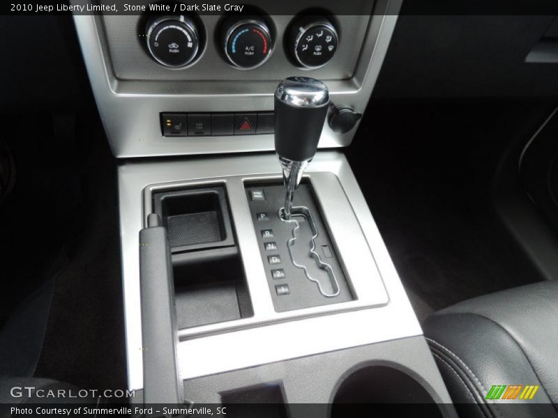 Stone White / Dark Slate Gray 2010 Jeep Liberty Limited
