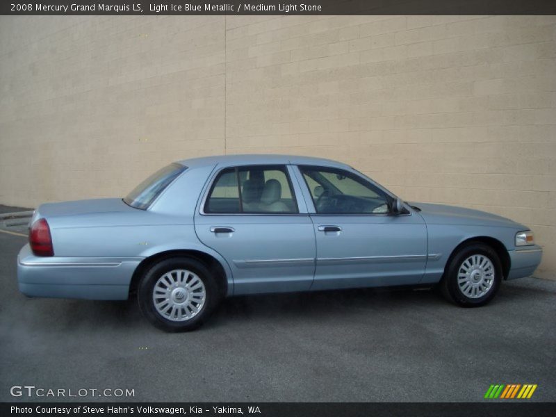 Light Ice Blue Metallic / Medium Light Stone 2008 Mercury Grand Marquis LS
