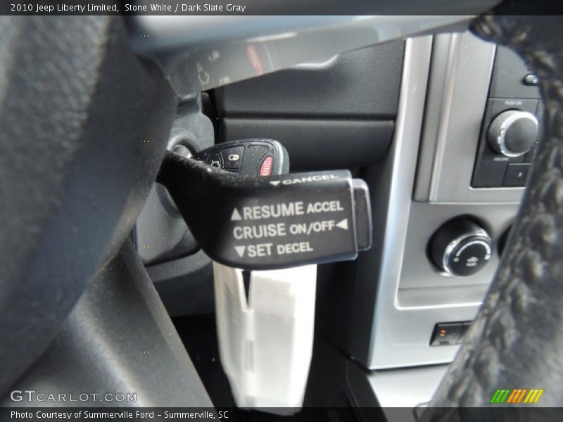 Stone White / Dark Slate Gray 2010 Jeep Liberty Limited