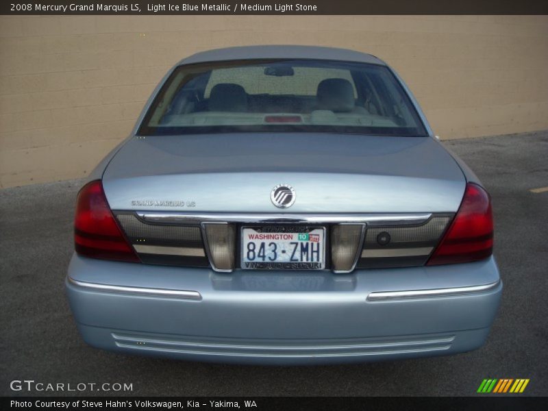 Light Ice Blue Metallic / Medium Light Stone 2008 Mercury Grand Marquis LS