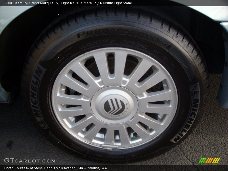 Light Ice Blue Metallic / Medium Light Stone 2008 Mercury Grand Marquis LS