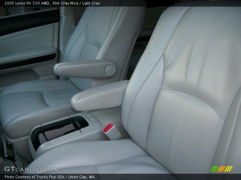 Flint Gray Mica / Light Gray 2005 Lexus RX 330 AWD