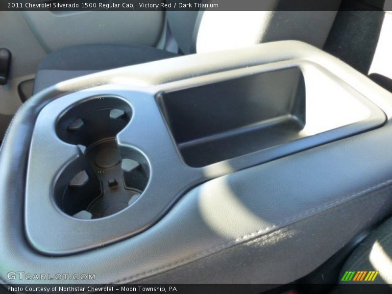 Victory Red / Dark Titanium 2011 Chevrolet Silverado 1500 Regular Cab