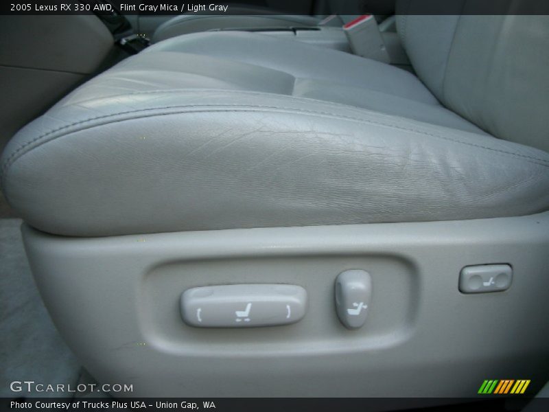 Flint Gray Mica / Light Gray 2005 Lexus RX 330 AWD