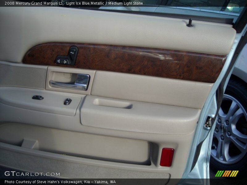 Light Ice Blue Metallic / Medium Light Stone 2008 Mercury Grand Marquis LS