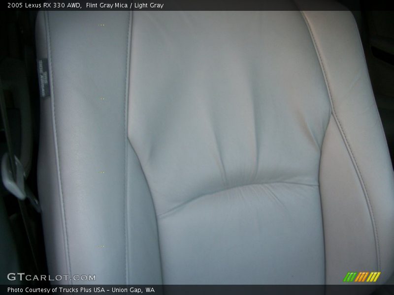 Flint Gray Mica / Light Gray 2005 Lexus RX 330 AWD