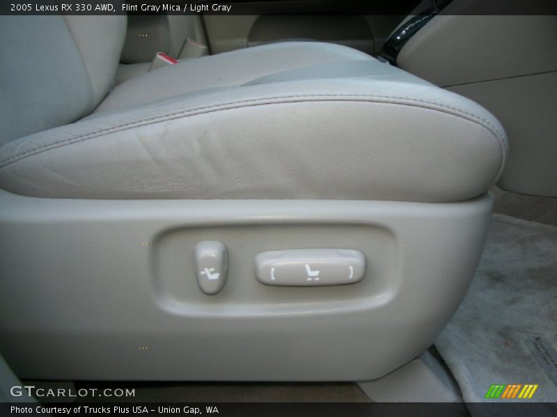 Flint Gray Mica / Light Gray 2005 Lexus RX 330 AWD
