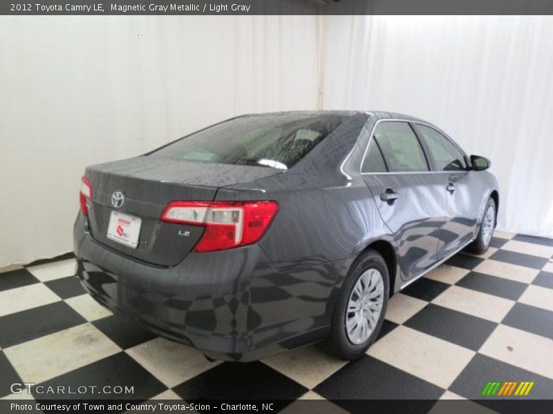 Magnetic Gray Metallic / Light Gray 2012 Toyota Camry LE