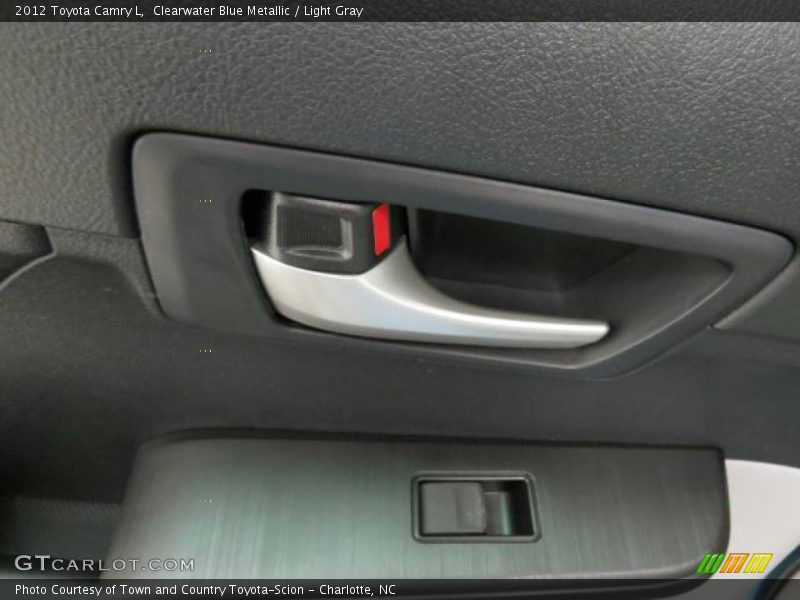 Clearwater Blue Metallic / Light Gray 2012 Toyota Camry L
