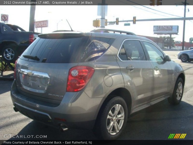 Graystone Metallic / Jet Black 2012 Chevrolet Equinox LT AWD