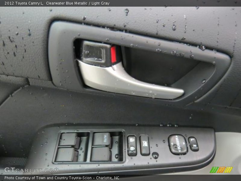Clearwater Blue Metallic / Light Gray 2012 Toyota Camry L