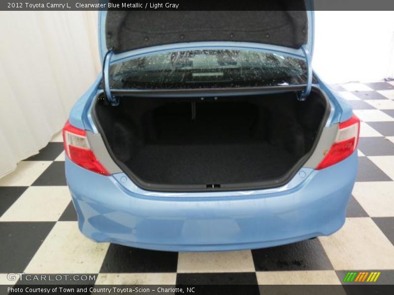 Clearwater Blue Metallic / Light Gray 2012 Toyota Camry L