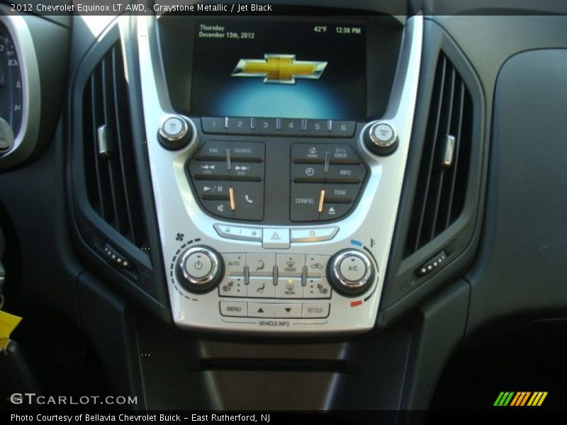 Graystone Metallic / Jet Black 2012 Chevrolet Equinox LT AWD